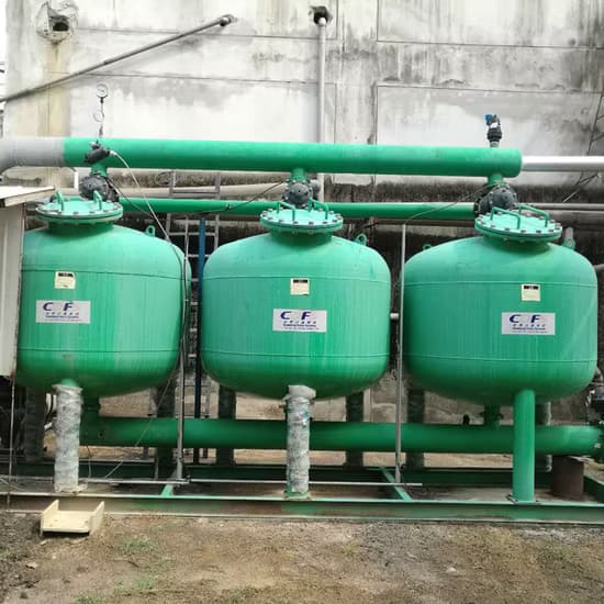 Cooling tower side stream filter