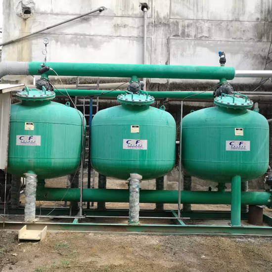 Deccan Chemicals cooling tower side stream filter