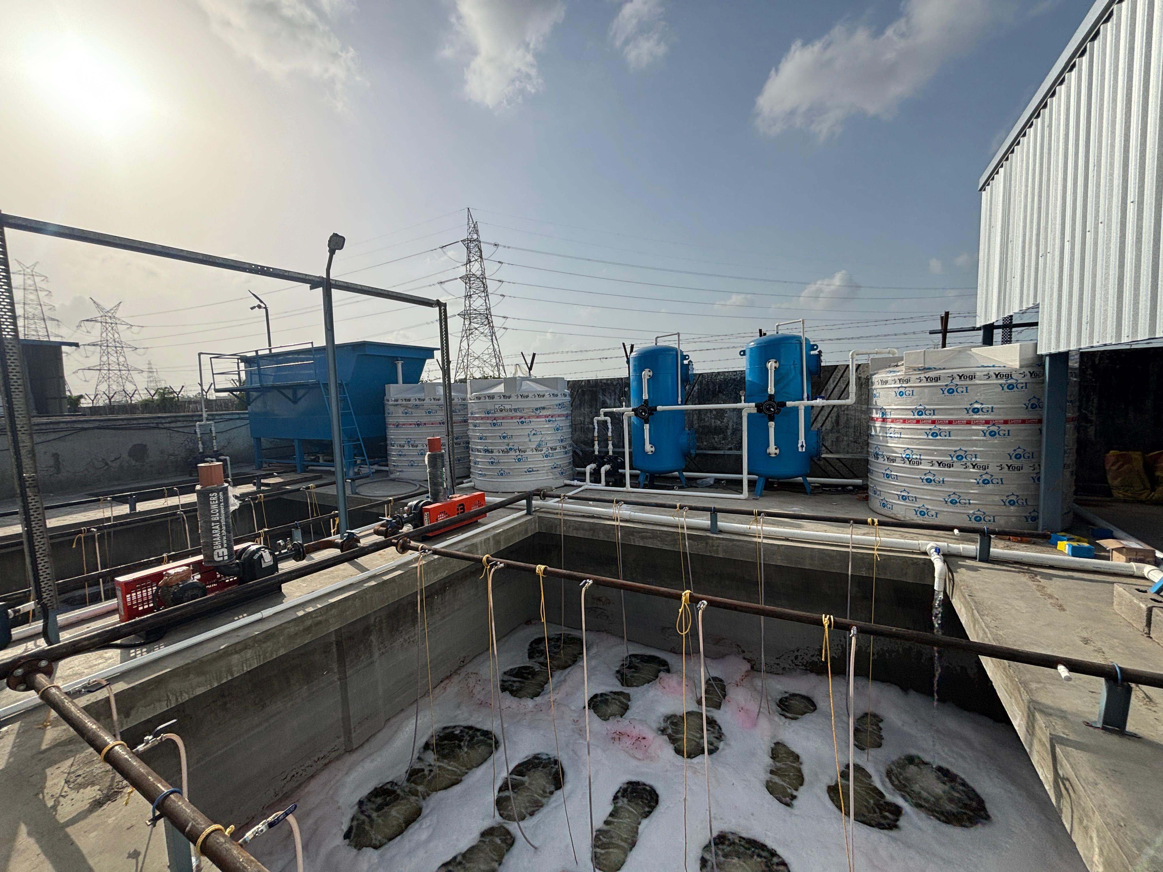 ETP and water recovery treatment plant equipment